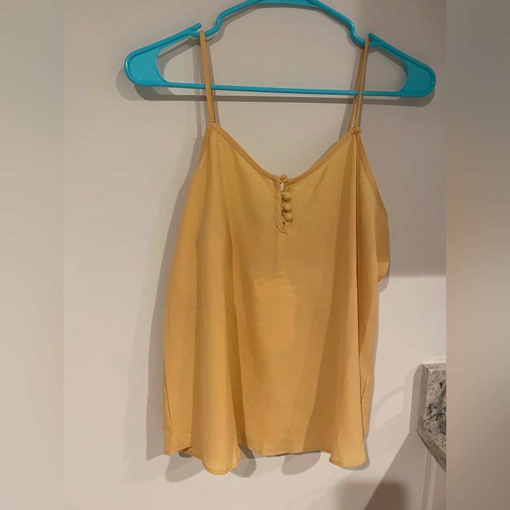 NWT yellow tank